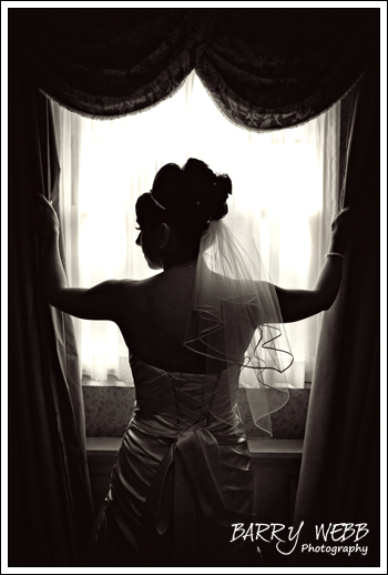 Silhouette at Brandshatch Place Hotel in Kent - Wedding Photography