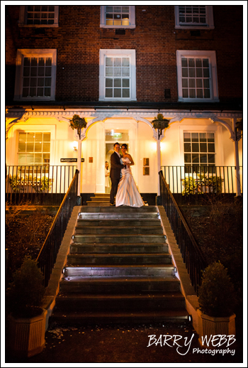 Last shot of the night at Brandshatch Place Hotel in Kent - Wedding Photography