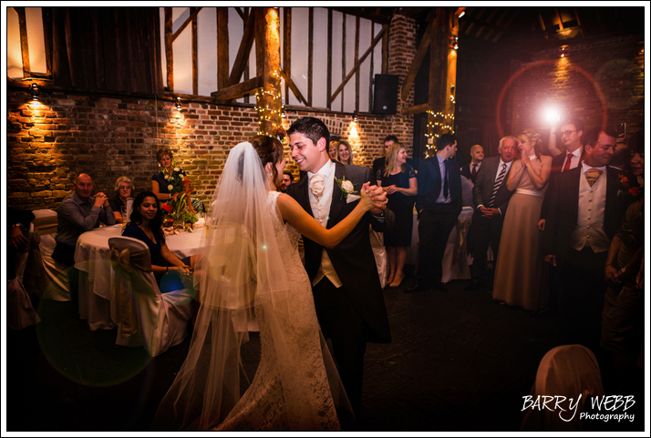 The First Dance at Cooling Castle Barn
