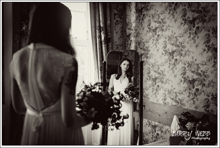 A pose infront of the mirror at Chiddingstone Castle