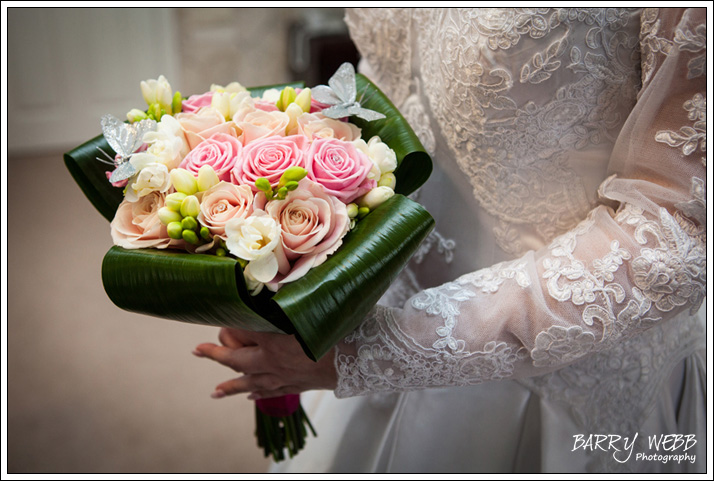 The bouquet at Hadlow Manor Hotel in Kent
