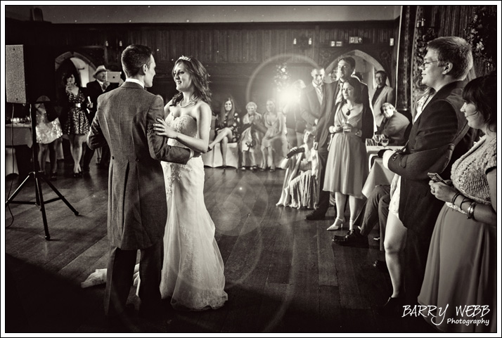 The first dance at Lympne Castle in Kent