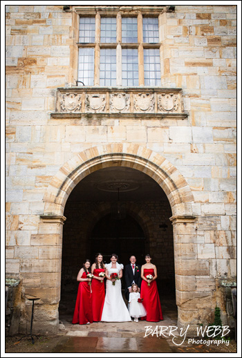Bridal party at Penshurst Place in Kent - Wedding Photography