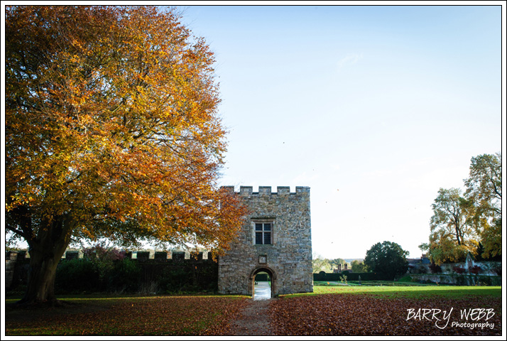 Rear gardens at Penshurst Place in Kent - Wedding Photography