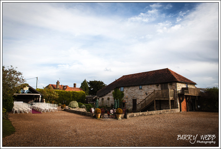 Beautiful barns at Swallows Oast in Ticehurst - Wedding Photography