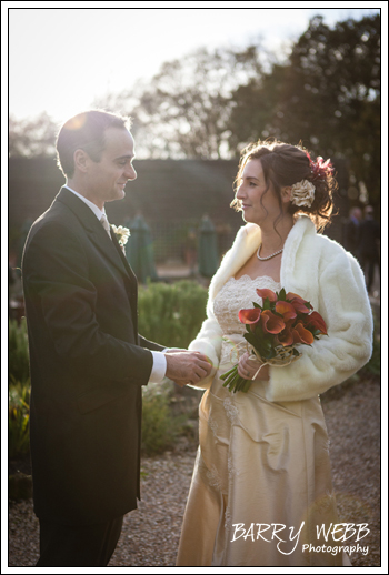 Bride and groom at Swallows Oast in Ticehurst - Wedding Photography