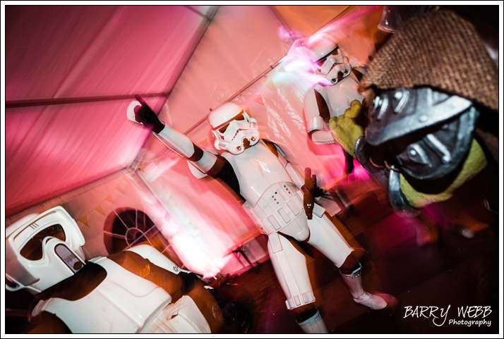 Stormtrooper rocking the dance floor