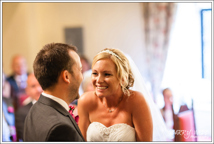 A happy bride - Wedding at Archbishops Palace in Maidstone, Kent