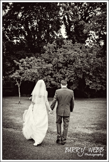 A quiet stroll - Wedding at Archbishops Palace in Maidstone, Kent